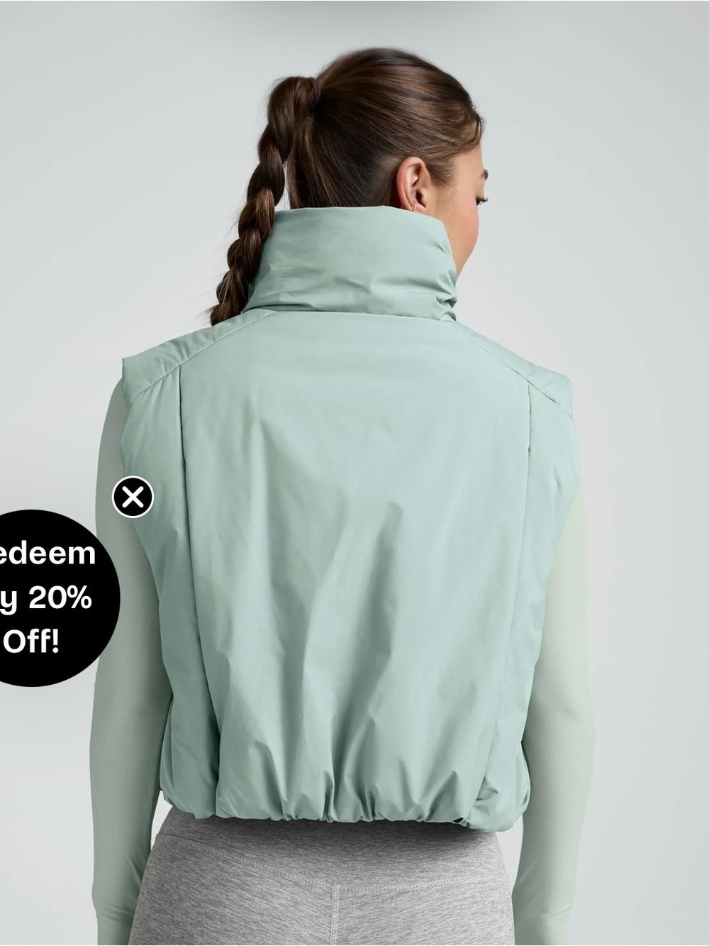 NEW- Beyond Yoga puffer vest - Picture 4 of 8